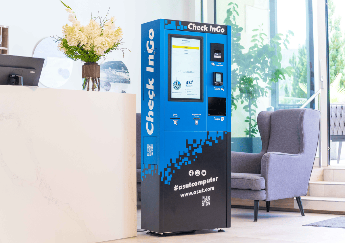 ASUT Integrates Beetronics Touchscreens in Self-Service Hotel Kiosks