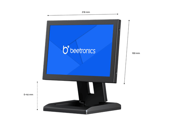 9 Zoll Monitor Metall