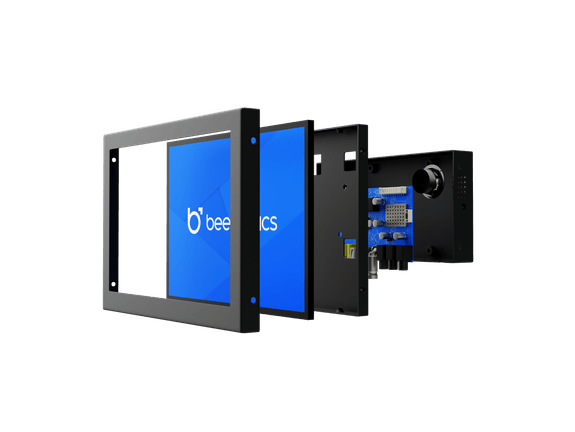 8 Zoll Monitor Metall