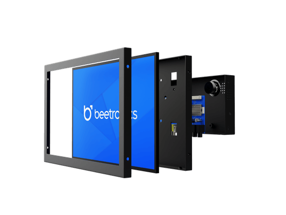 10 Zoll Monitor Metall