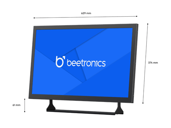 27 Zoll Monitor Metall