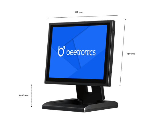 8 Zoll Touchscreen Metall (4:3)