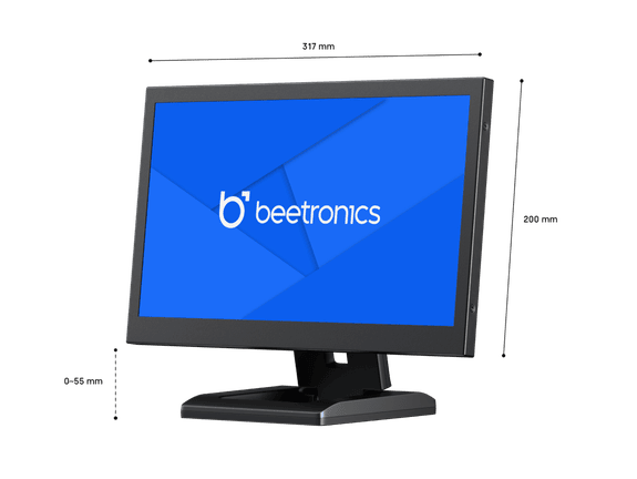 13 Zoll Monitor Metall