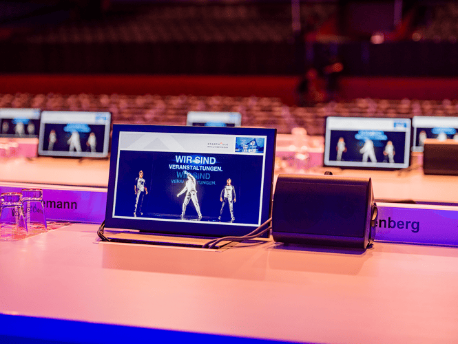 Konferenz- und Meetingräume Displays für Büro-, Konferenz- und Besprechungsräume