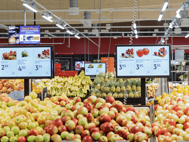 Digital Signage Displays für den Handel und öffentliche Orte