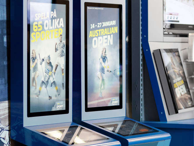 Digital Signage Displays für den Handel und öffentliche Orte