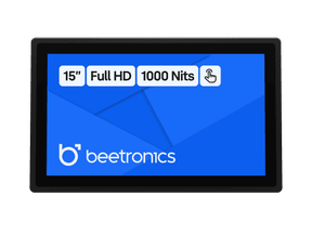 15 Zoll Touchscreen Metall (High-Brightness)