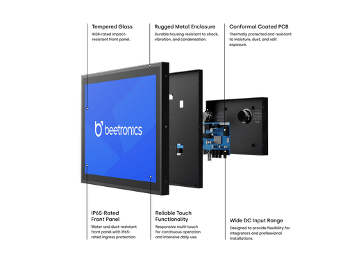 19 Zoll Touchscreen Metall (5:4)