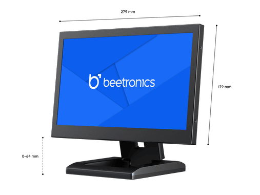 12 Zoll Monitor Metall SDI