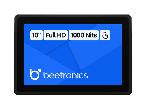 10 Zoll Touchscreen Metall (High-Brightness)