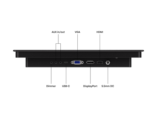 10 Zoll Touchscreen Metall (High-Brightness)