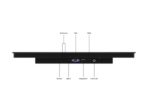 19 Zoll Touchscreen Metall (High-Brightness)