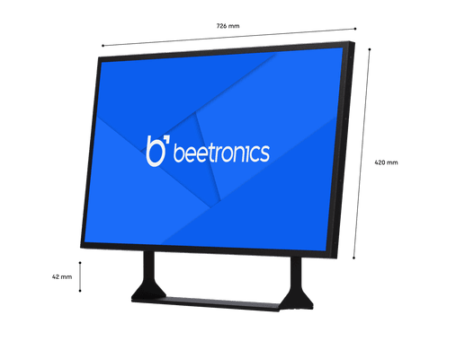 32 Zoll Monitor Metall