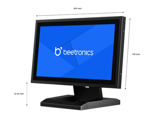 10 Zoll Touchscreen Metall